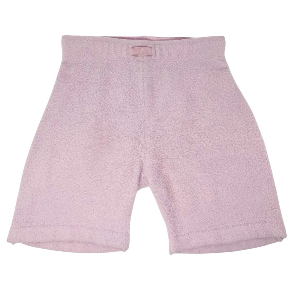 Gymshark Whitney Eyelash Knit Blush Pink Training High-Rise Bike Shorts size S - Picture 3 of 11